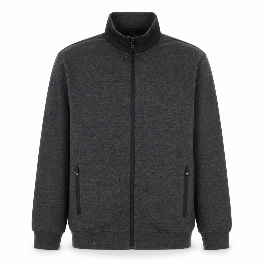 Front view of Brax Lab Men's Grey Basic Jacket -, size M