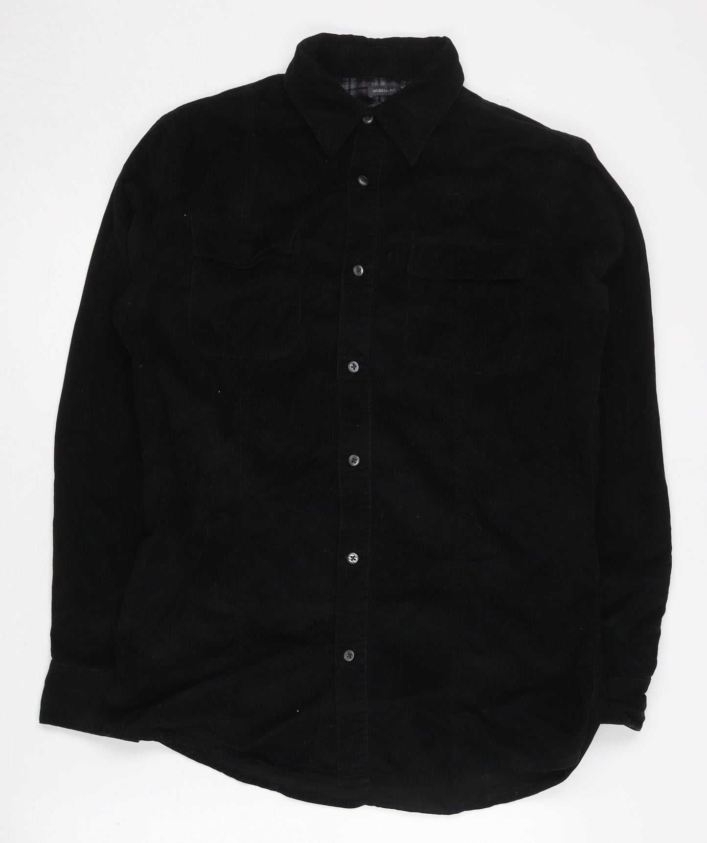 Joseph Abboud Men's Black S Button-Up Shirt