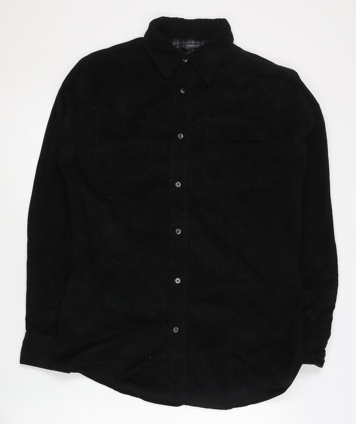 Joseph Abboud Men's Black S Button-Up Shirt