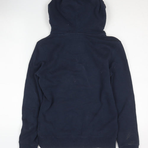 Superdry Women's Blue Pullover Hoodie Size 6