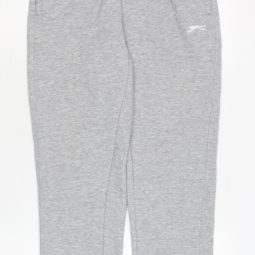Slazenger Men's Grey Sweatpants S - Activewear Trousers