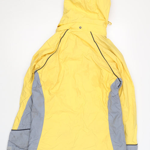 Traveler Women's Yellow Parka Jacket, Size 2, Waterproof
