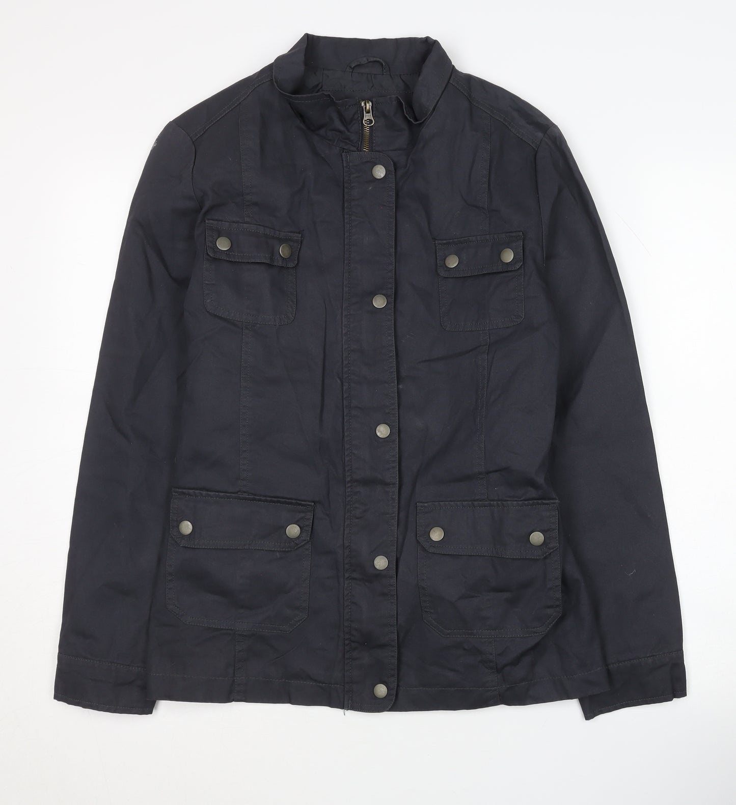 Therapy Women's Black Belted Casual Jacket Size 12