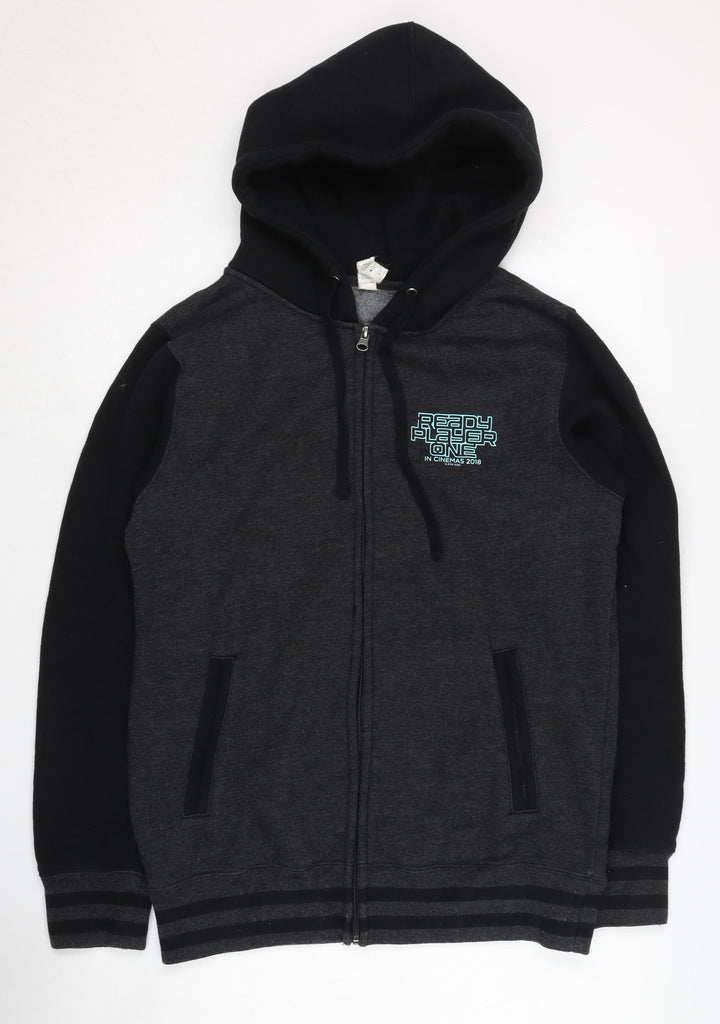 Independent Men's Black S Full Zip Hoodie Movie Theme