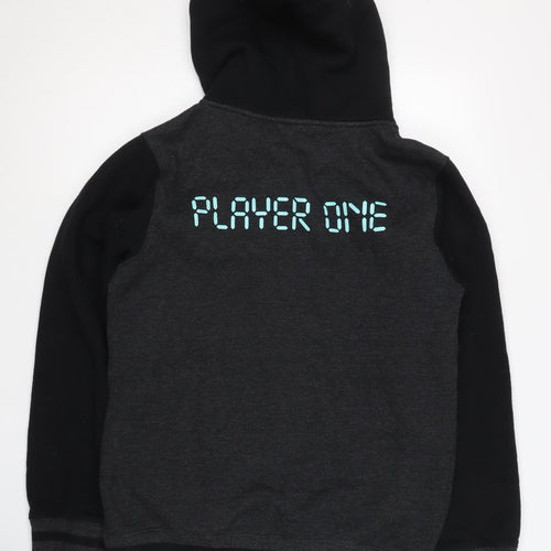 Independent Men's Black S Full Zip Hoodie Movie Theme