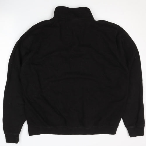 decade Men's Black Sweatshirt L High Neck
