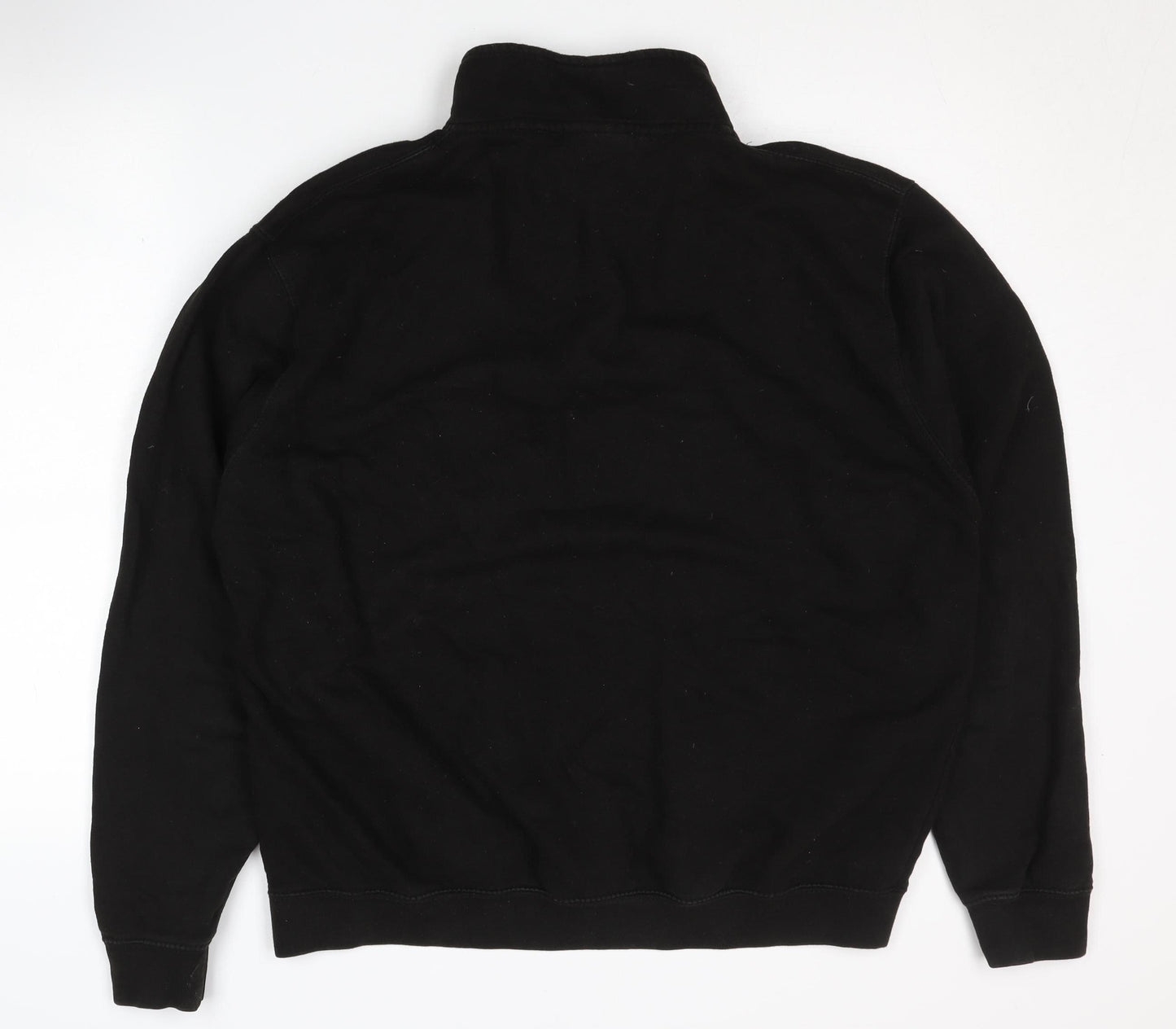 decade Men's Black Sweatshirt L High Neck