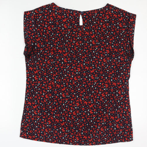 Oasis Women's Multicoloured Geometric Blouse