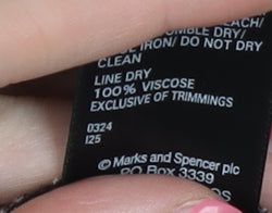 Marks and Spencer Women's Black Floral Wrap Dress