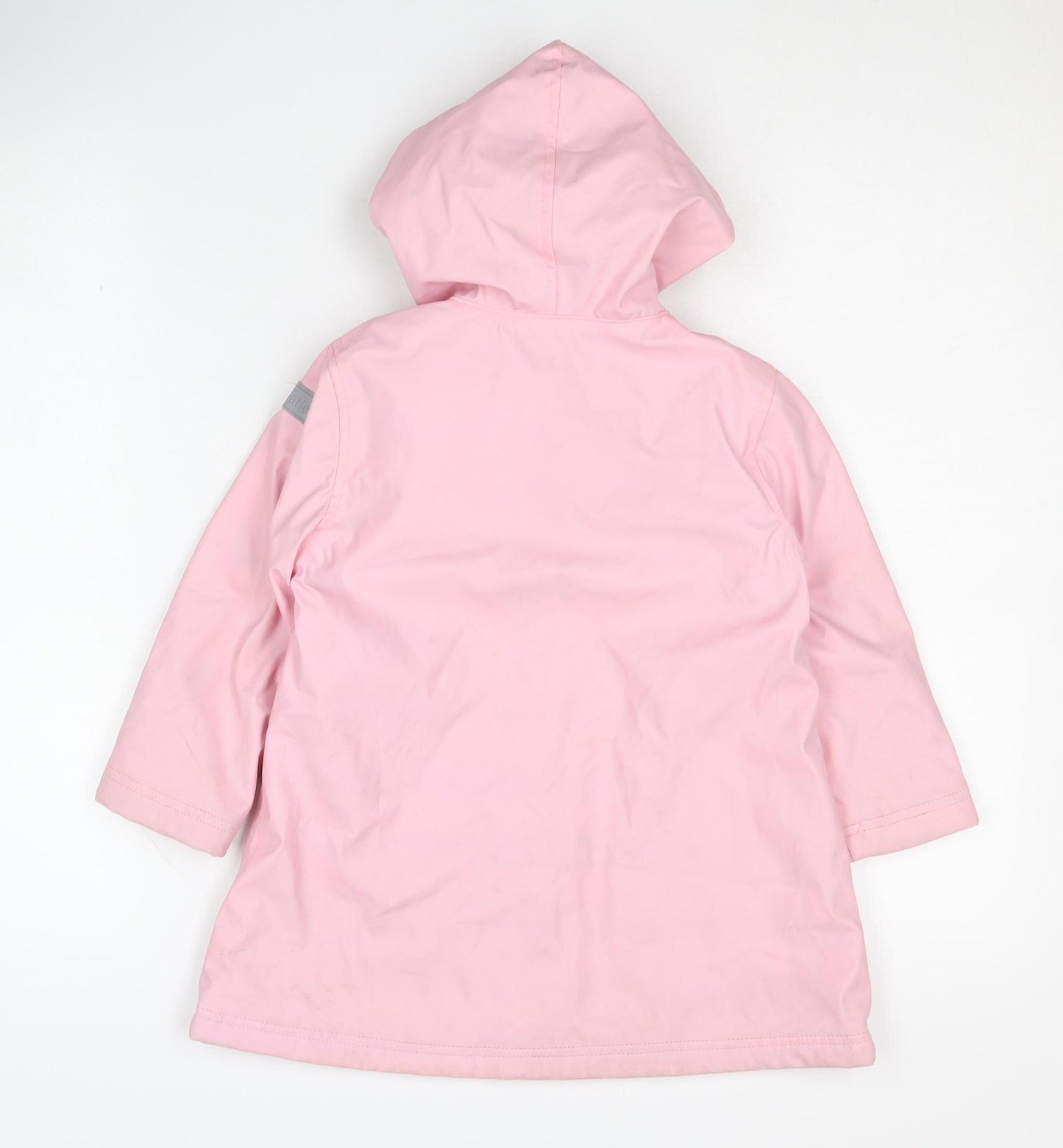Hatley Girls Pink Hooded Rain Coat 4 Years