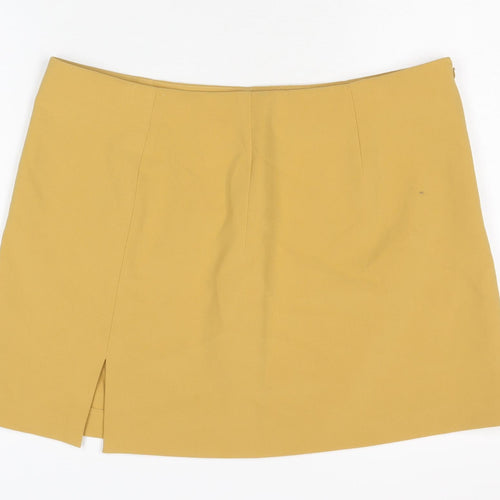 Uniqlo Women's Yellow Pencil Skirt XL