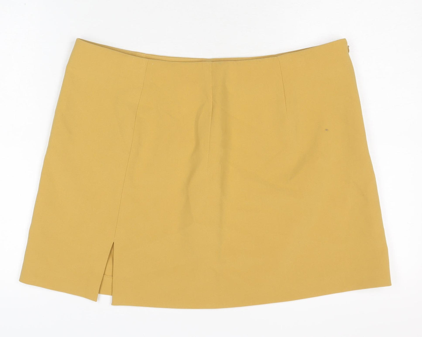 Uniqlo Women's Yellow Pencil Skirt XL