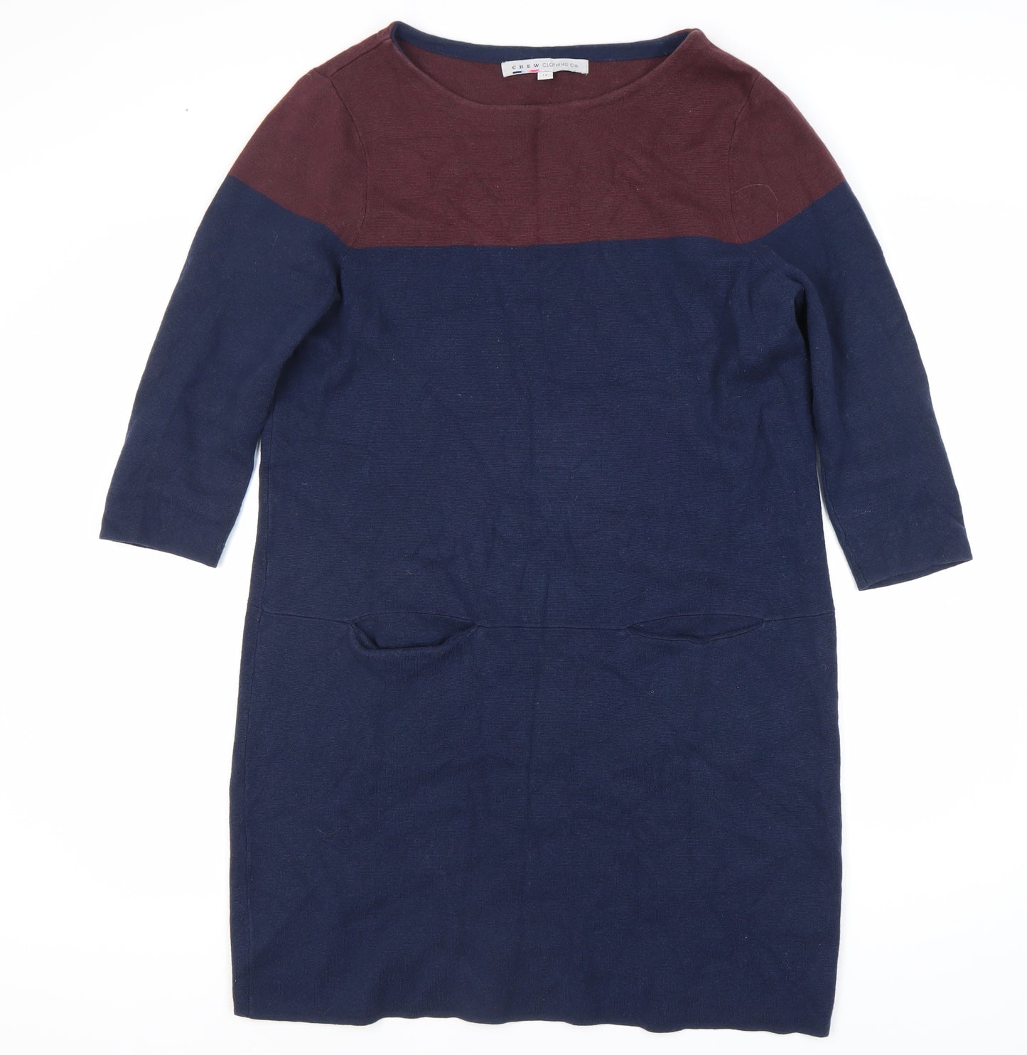 Crew Clothing Women's Multicoloured Colourblock Dress