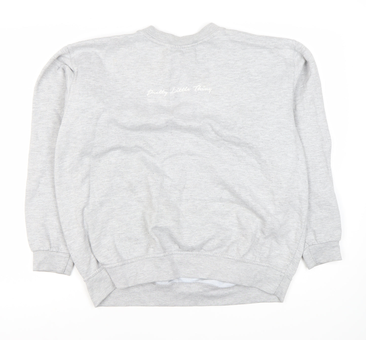 PrettyLittleThing Grey Women's Sweatshirt S