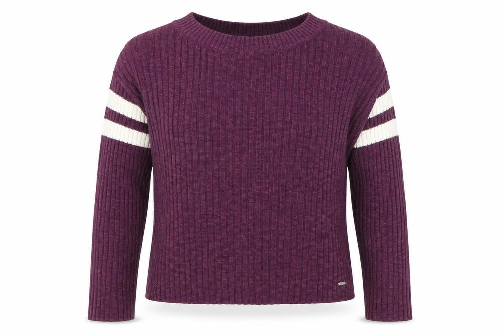 Front view of Hollister Women's Purple jumper S