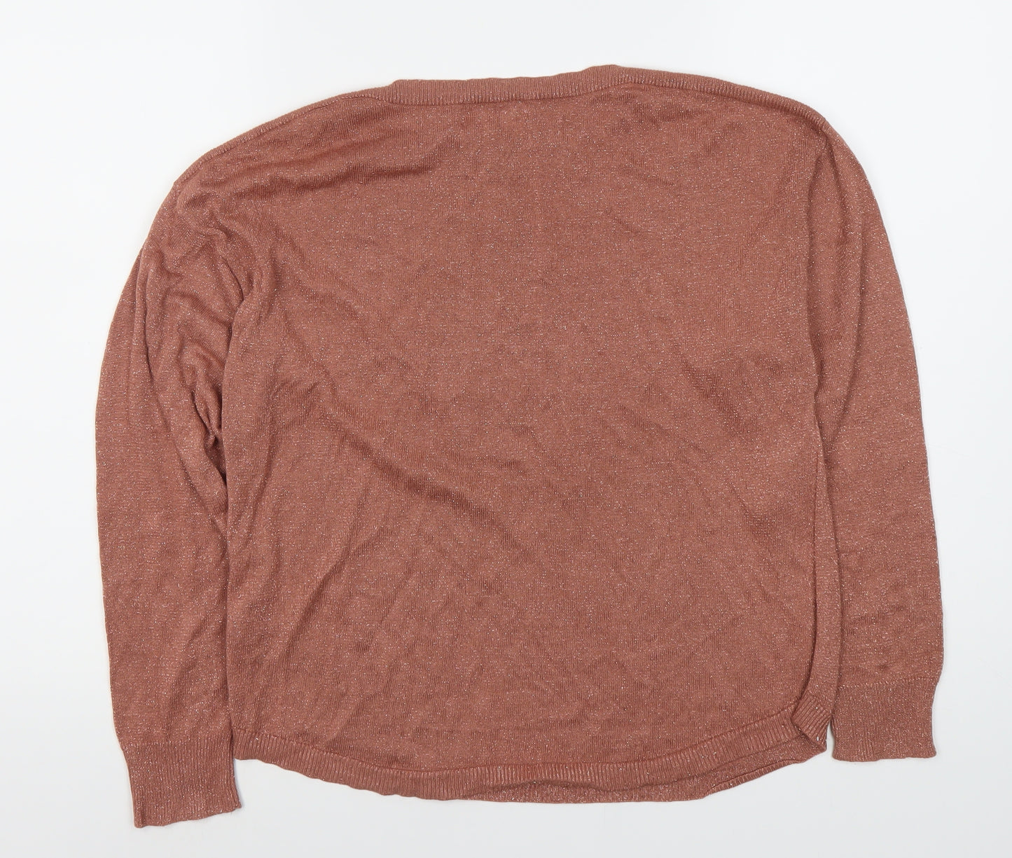 Oasis Women's Brown Pullover Jumper Medium