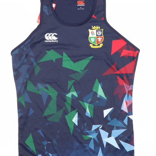 Canterbury Men's Multicoloured Rugby Tank Top L
