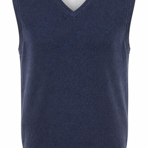 Wolsey Men's Blue Vest M Cotton Sleeveless Jumper