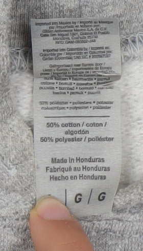 Gildan Men's Grey NASA Hoodie, Size L, Pullover