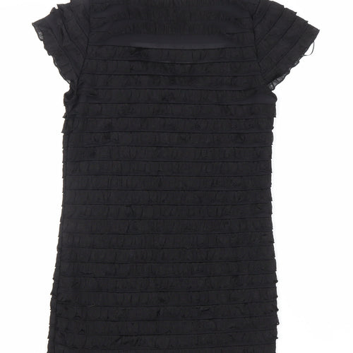 Next Women's Black Scoop Neck Top Size 12