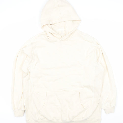 Ecko Women's Ivory Pullover Hoodie S - Comfy & Stylish