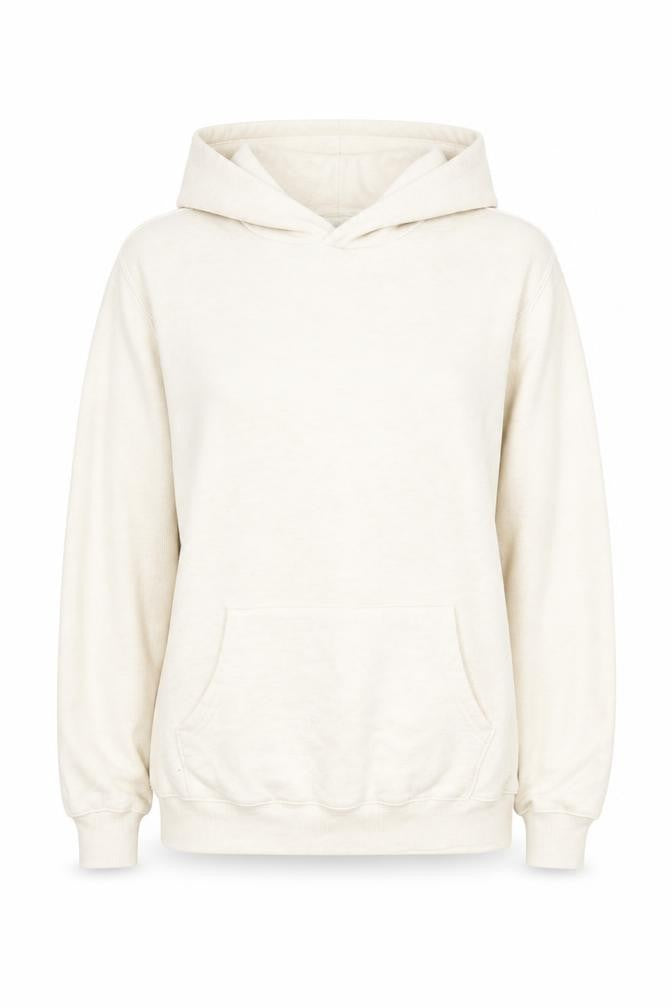 Front view of Ecko Women's Ivory Pullover Hoodie S - Comfy & Stylish