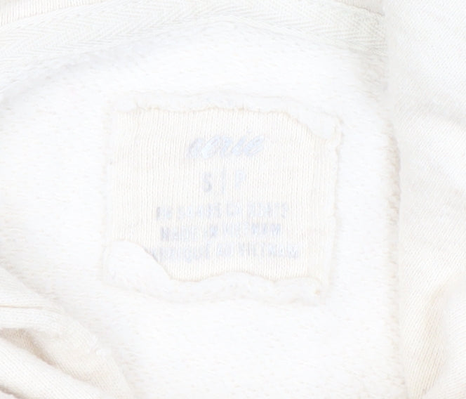 Ecko Women's Ivory Pullover Hoodie S - Comfy & Stylish