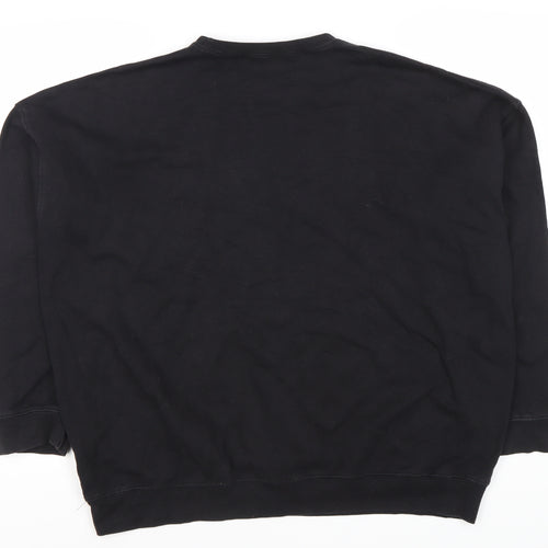 Missguided Women's Black Pullover Sweatshirt Size 6