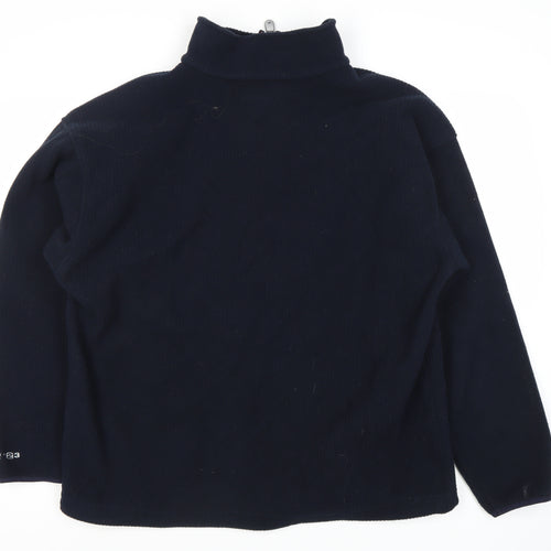 Tribord Men's Blue Full Zip Fleece Hoodie M
