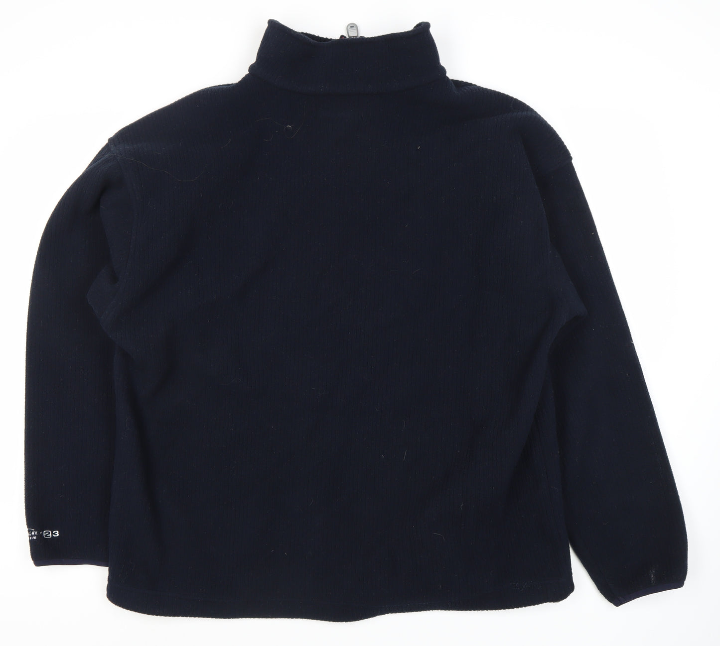 Tribord Men's Blue Full Zip Fleece Hoodie M