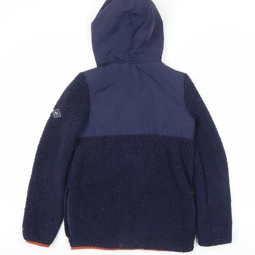 Joules Boys Blue Hooded Jacket 11-12 Years Winter
