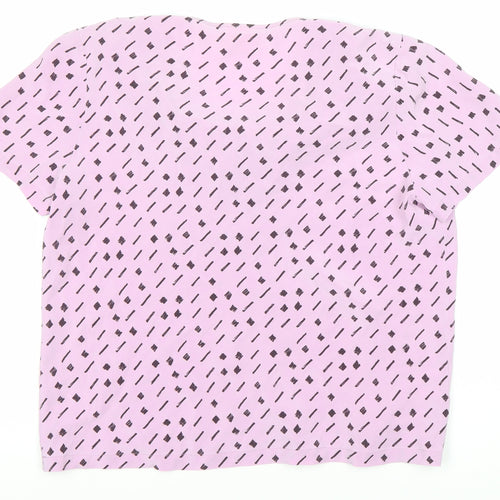 Country Casuals Women's Silk Top, Size 12, Short Sleeve