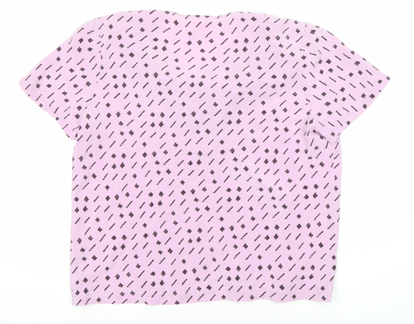 Country Casuals Women's Silk Top, Size 12, Short Sleeve