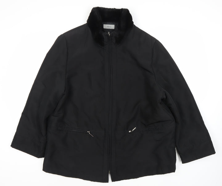 Marks and Spencer Women's Black Regular Fit Jacket 18