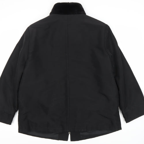 Marks and Spencer Women's Black Regular Fit Jacket 18