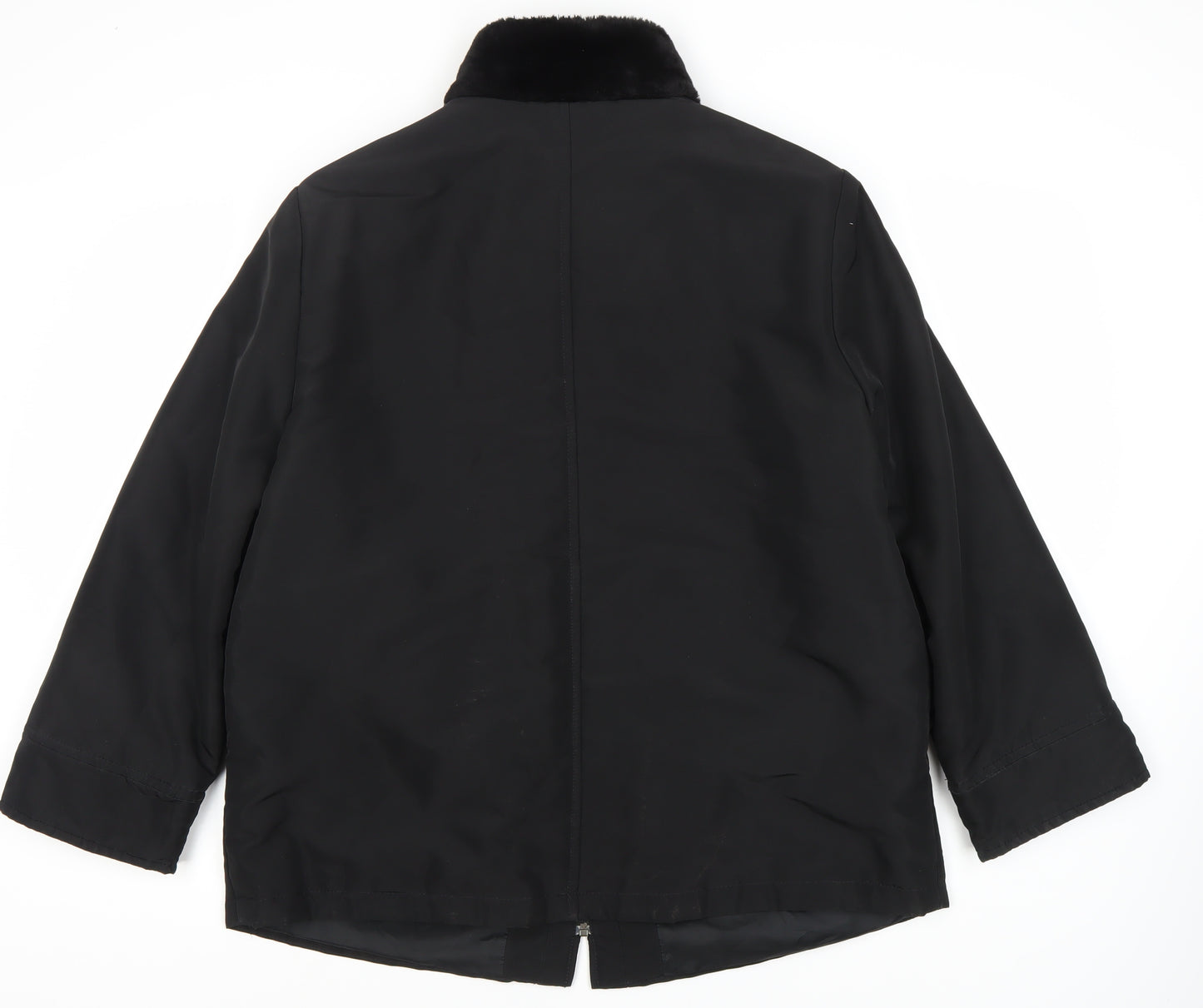 Marks and Spencer Women's Black Regular Fit Jacket 18