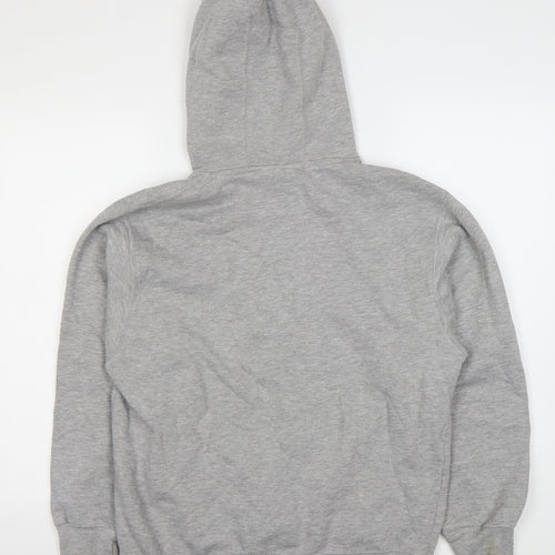 Pennant Men's Grey Pullover Hoodie - Size S, Sports Style