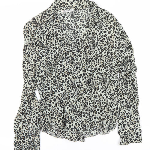 Windsmoor Women's Multicoloured Animal Print Blouse Size 14