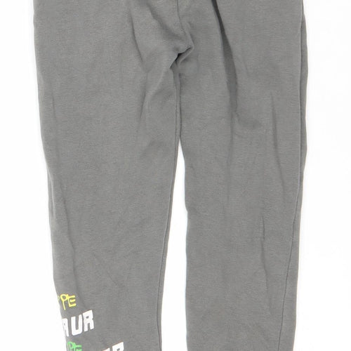 Pokémon Boys Grey Jogger Trousers 8 Years Cartoon Casual