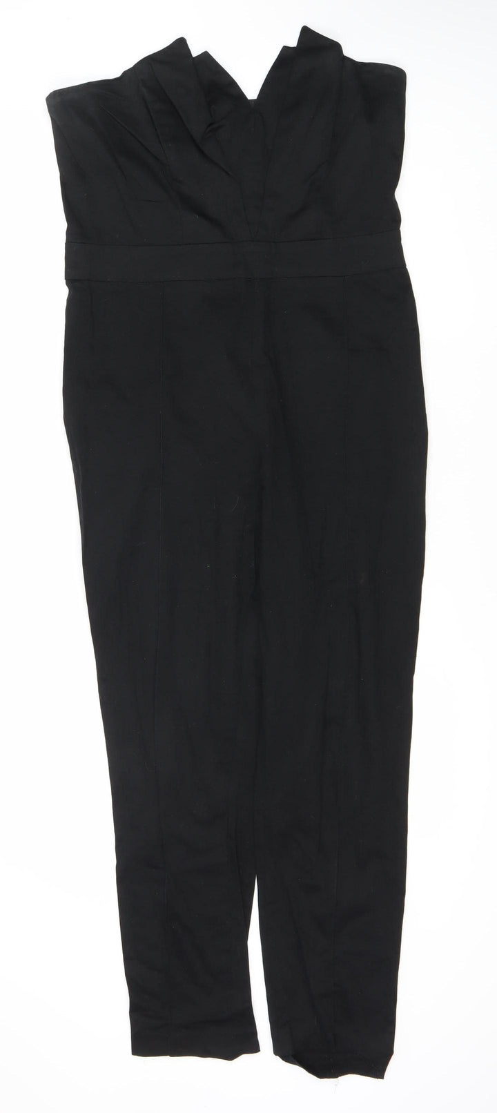 ASOS Women's Black Jumpsuit, Size 12, Regular Fit, Excellent
