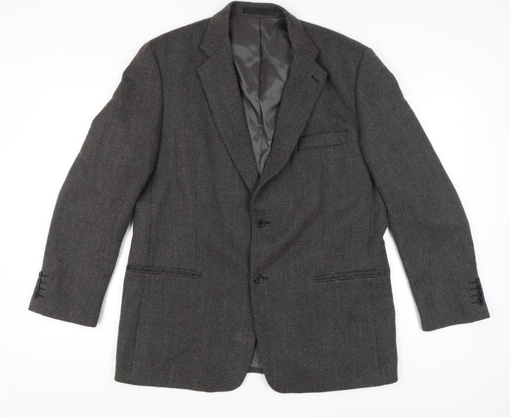 Marks & Spencer Men's Grey Blazer 44 Regular Fit