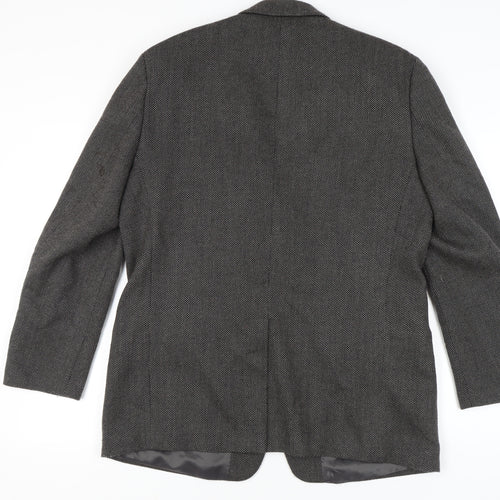 Marks & Spencer Men's Grey Blazer 44 Regular Fit