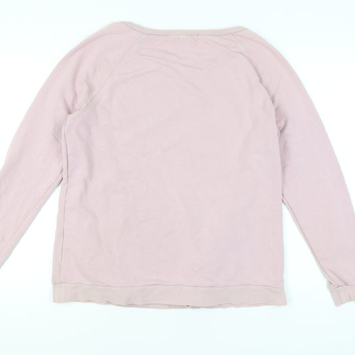 Pineapple Women's Pink Pullover Sweatshirt M