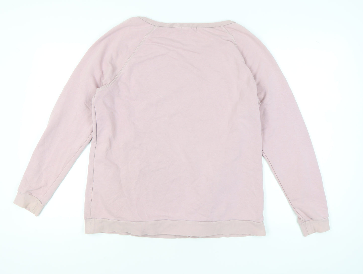 Pineapple Women's Pink Pullover Sweatshirt M