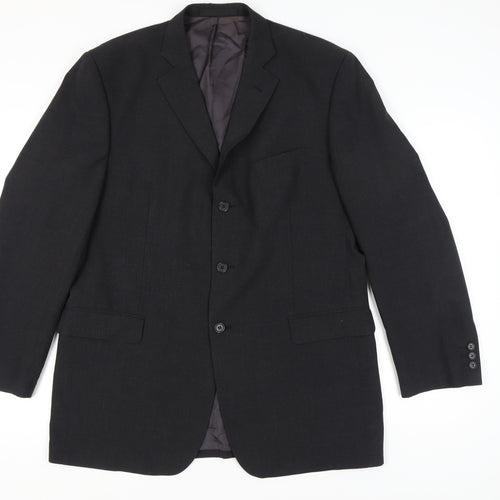 Marks and Spencer Men's Charcoal Suit Jacket, 44L, Formal