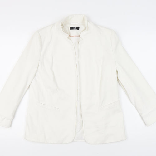 Wallis Women’s White Blazer Jacket UK Size 10