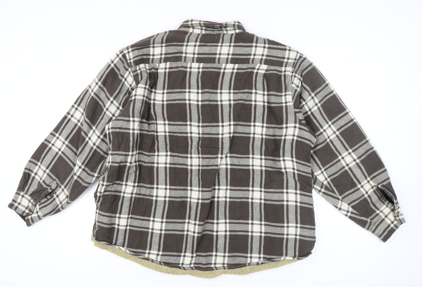 Wrangler Men's Grey 2XL Plaid Jacket