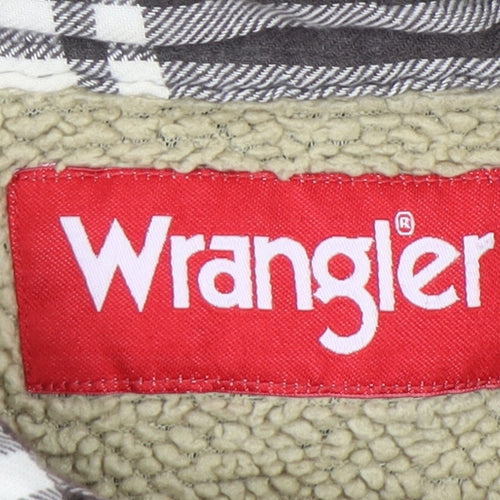 Wrangler Men's Grey 2XL Plaid Jacket