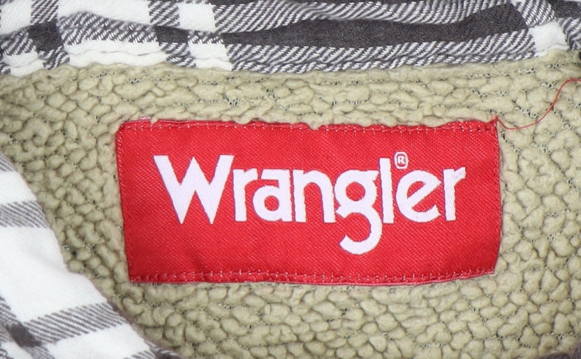 Wrangler Men's Grey 2XL Plaid Jacket