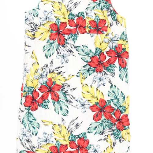 Bonmarché Women's Floral Shift Dress, Size 14, Multicoloured